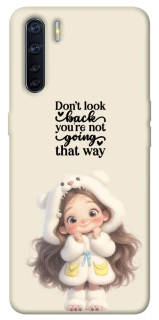 Чехол на Oppo A91 Don't look back фото 1 из 1