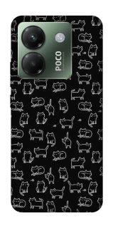 Чохол на Xiaomi Poco M7 pro 5G Black Cats фото 1 з 1