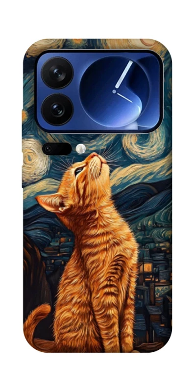 Чехол на Xiaomi 17 Pro van gogh cat фото 1 из 1