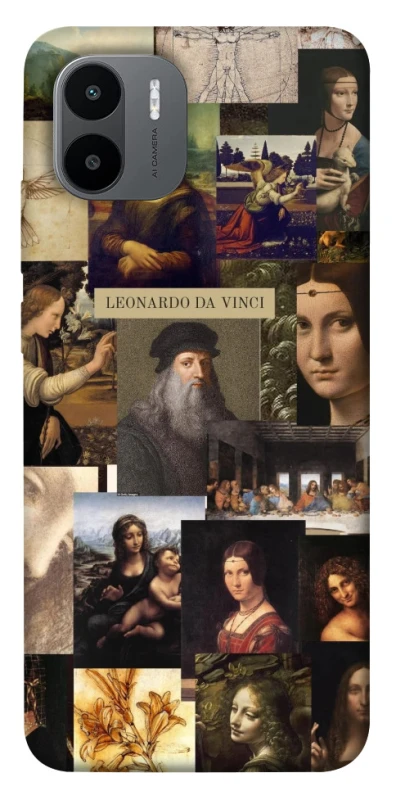 Чехол на Xiaomi Redmi A1 / A2 Leonardo da Vinci фото 1 из 1