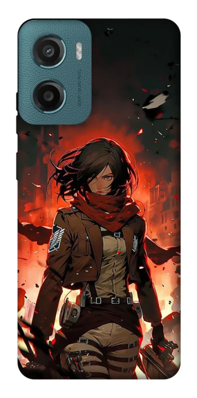 Чохол на Motorola Moto G06 Mikasa v2 фото 1 з 1