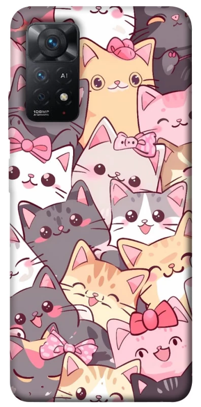 Чехол на Xiaomi Redmi Note 11 Pro 4G/5G Cute Cat фото 1 из 1