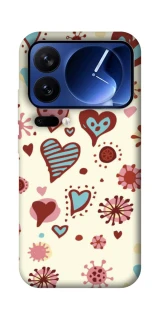 Чохол на Xiaomi 17 Pro Pretty hearts фото 1 з 1