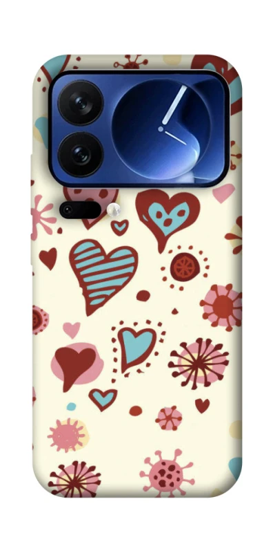 Чохол на Xiaomi Poco F7 Ultra Pretty hearts фото 1 з 1