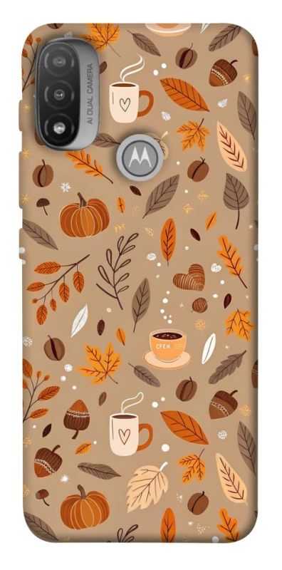 Чохол на Motorola Moto E20 Autumn vibes ver.6 фото 1 з 1