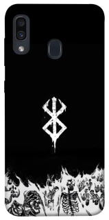 Чехол на Samsung Galaxy A20 / A30 Berserk skeletons фото 1 из 1