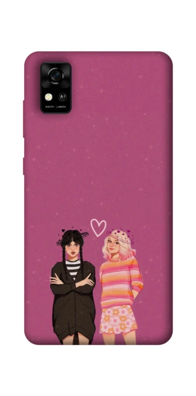 Чохол на ZTE Blade A31 Raven & Rainbow Wednesday фото 1 з 1