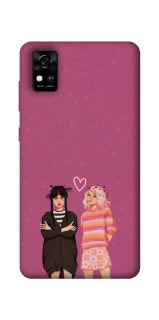 Чохол на ZTE Blade A31 Raven & Rainbow Wednesday фото 1 з 1