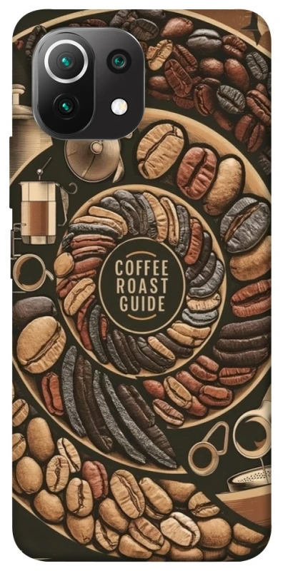 Чохол на Xiaomi Mi 11 Lite Coffee roast guide фото 1 з 1