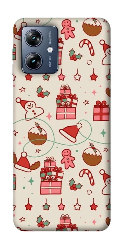 Чохол на Motorola Moto G54 Power Новорічний v14 фото 1 з 1