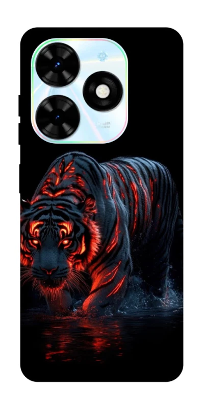 Чехол на TECNO Spark Go 2024 fire tiger фото 1 из 1