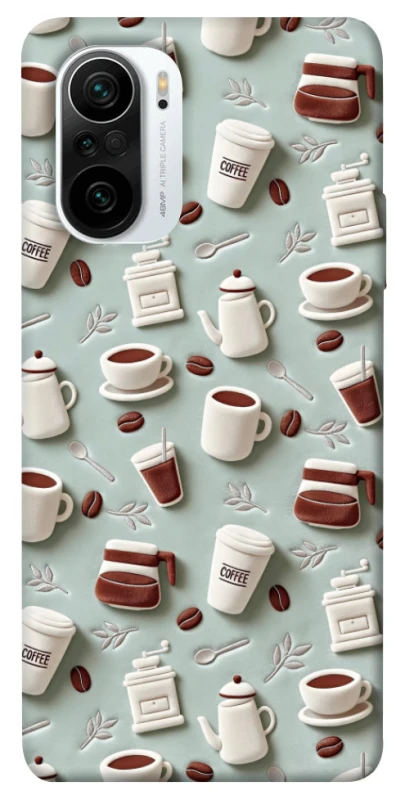 Чехол на Xiaomi Redmi K40 / K40 Pro / K40 Pro+ / Poco F3 Your Coffee ver.2 фото 1 из 1