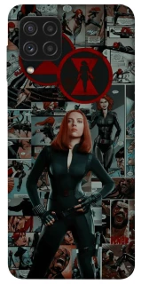 Чехол на Samsung Galaxy A22 4G Black Widow фото 1 из 1