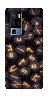 Чехол на Vivo X50 Pro+ Огненые руны фото 1 из 1