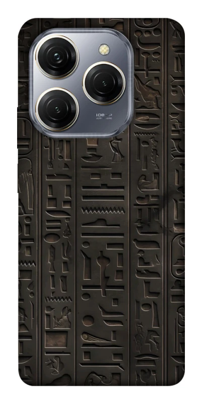 Чохол на TECNO Spark 20 Pro Hieroglyphs фото 1 з 1