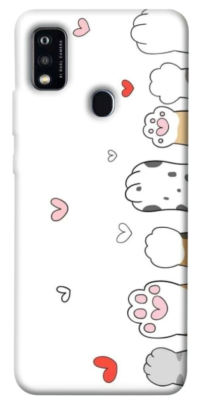 Чехол на ZTE Blade A51 Paws фото 1 из 1