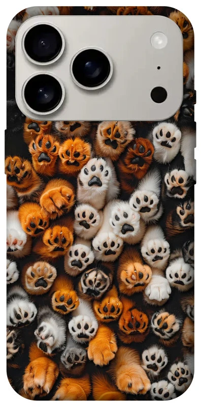 Чехол на Apple iPhone 17 Pro (6.3") Сat paws фото 1 из 1