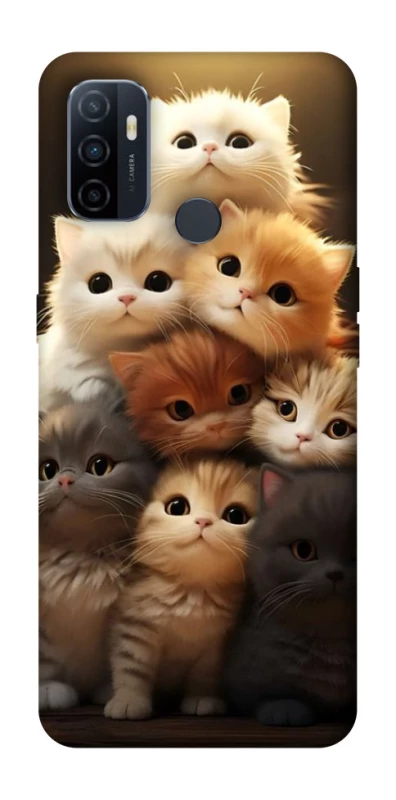Чохол на Oppo A53 / A32 / A33 Чохол Kittie Love v2 фото 1 з 1