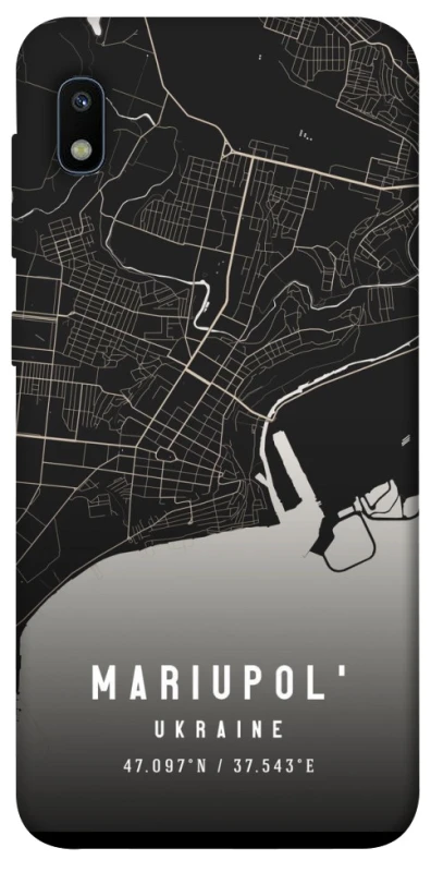 Чехол на Samsung Galaxy A10 (A105F) Mariupol map фото 1 из 1