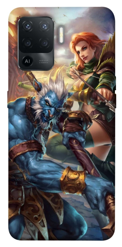 Чохол на Oppo Reno 5 Lite Dota heroes фото 1 з 1