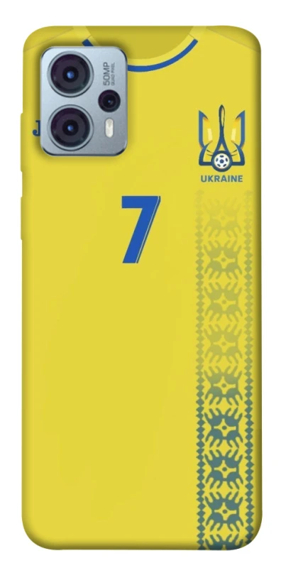 Чохол на Motorola Moto G23 UA-Football ver.3 фото 1 з 1
