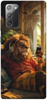 Чехол на Samsung Galaxy Note 20 Лев v2 фото 1 из 1