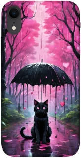 Чохол на Apple iPhone XR (6.1") Black cat фото 1 з 1
