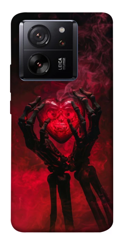 Чохол на Xiaomi 13T Heart in the hands of a skeleton фото 1 з 1