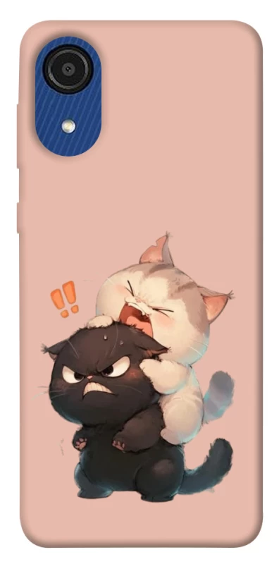 Чехол на Samsung Galaxy A03 Core Сat and cat фото 1 Чехол на Samsung Galaxy A03 Core Сat and cat фото 1 из 1