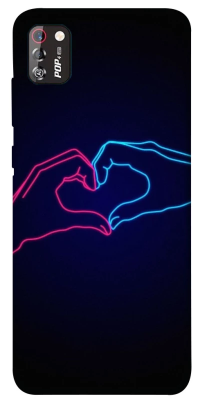 Чохол на TECNO POP 4 Pro Neon love фото 1 з 1