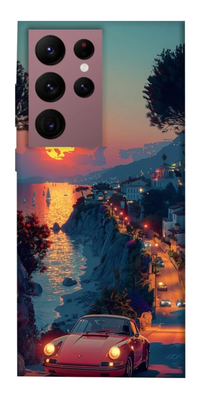 Чохол на Samsung Galaxy S22 Ultra Porsche sunrise фото 1 з 1