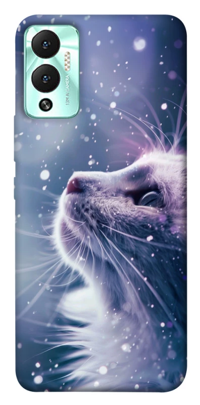 Чохол на Infinix Hot 12 Play Snow cat фото 1 з 1