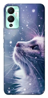 Чохол на Infinix Hot 12 Play Snow cat фото 1 з 1