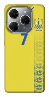 Чохол на TECNO Spark 20 Pro UA-Football ver.3 фото 1 з 1