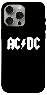 Чехол на Apple iPhone 15 Pro Max (6.7") AC/DC logo фото 1 из 1