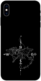 Чохол на Apple iPhone X (5.8") Travel Map фото 1 з 1