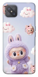 Чохол на Oppo A92s Labubu & clouds фото 1 з 1
