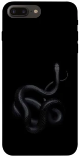 Чохол на Apple iPhone 7 plus / 8 plus Black snake фото 1 з 1