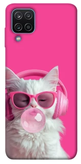 Чехол на Samsung Galaxy M12 Pink kitty фото 1 из 1