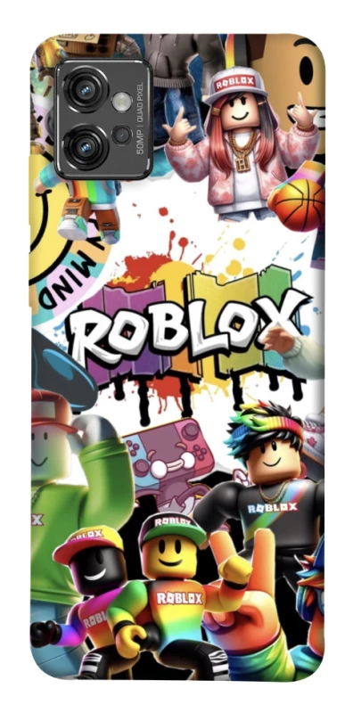 Чохол на Motorola Moto G32 Roblox Characters Collage фото 1 з 1