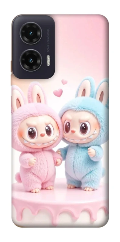 Чохол на Motorola Moto G35 Labubu Twins фото 1 з 1