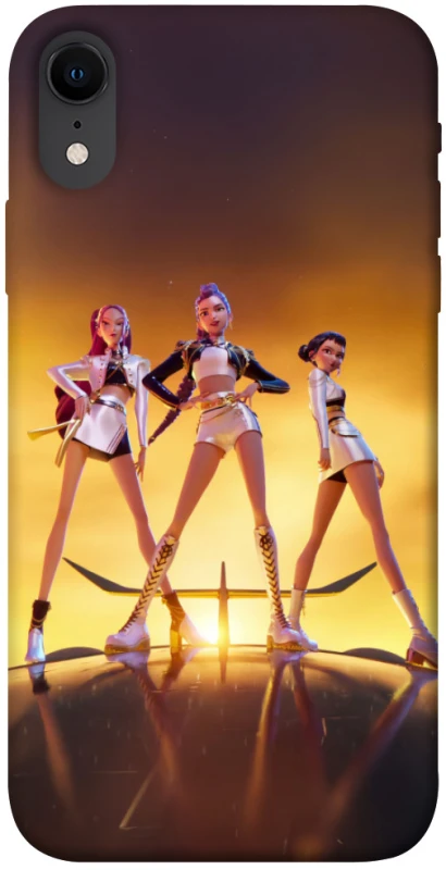 Чехол на Apple iPhone XR (6.1") K-Pop Demon Hunters ver.2 фото 1 из 1
