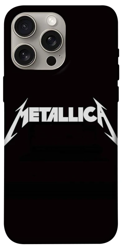Чохол на Apple iPhone 15 Pro Max (6.7") Metallica logo фото 1 з 1
