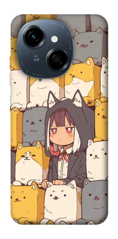 Чехол на TECNO Spark Go 1 Like a cat фото 1 Чехол на TECNO Spark Go 1 Like a cat фото 1 из 1