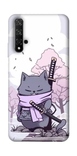 Чохол на Huawei Honor 20 / Nova 5T Samurai cat фото 1 Чохол на Huawei Honor 20 / Nova 5T Samurai cat фото 1 з 1