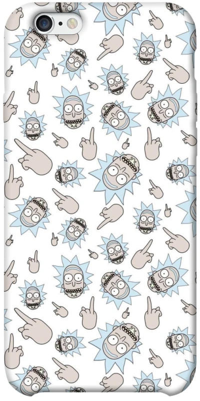 Чохол на Apple iPhone 6/6s plus (5.5") Rick and Morty style фото 1 з 1