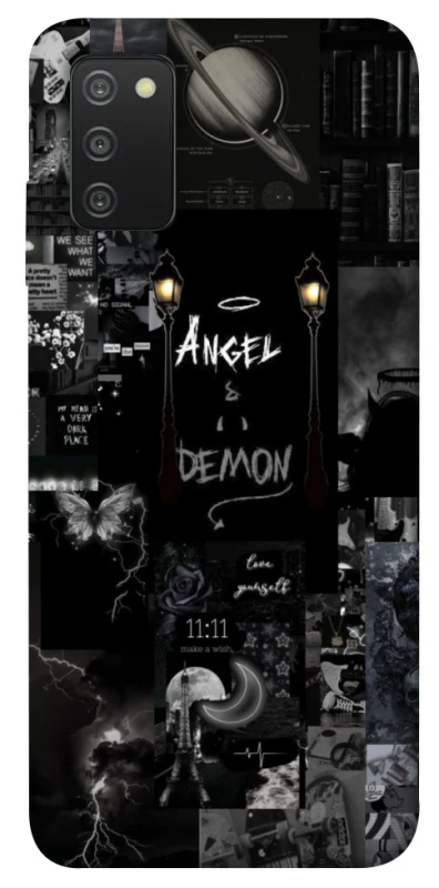 Чехол на Samsung Galaxy A03s Angel & Demon фото 1 из 1