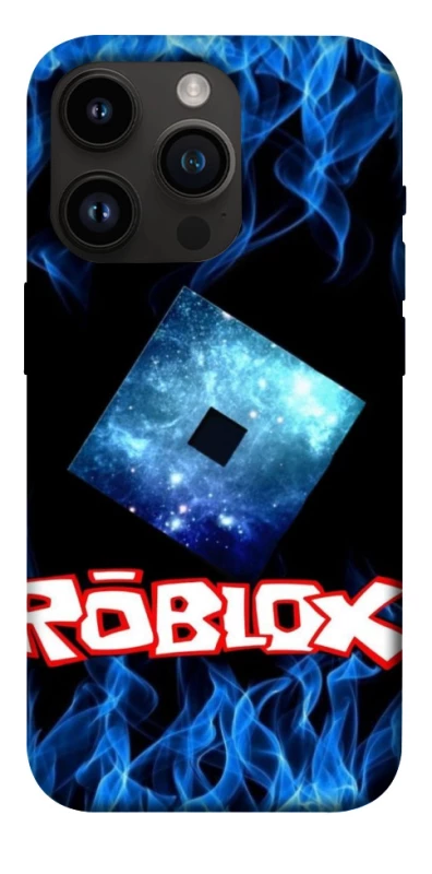 Чехол на Apple iPhone 14 Pro (6.1") Roblox Galaxy Flame Logo фото 1 из 1