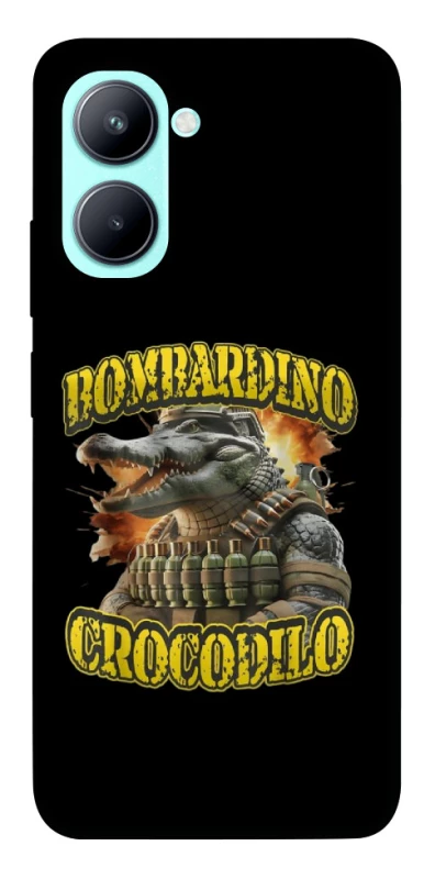 Чехол на Realme C33 Bombardino Crocodilo фото 1 из 1