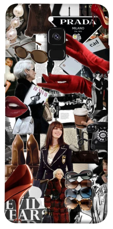 Чехол на Samsung A530 Galaxy A8 (2018) Fashion collage ver.13 фото 1 из 1